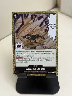 One Piece TCG - OP-14-096 Ground Death Rare English Holo Foil Card - Image 2