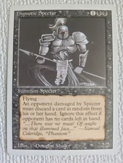 Hypnotic Specter Revised Edition Regular LP Lightly Played MTG - Image 1
