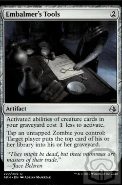 Embalmer's Tools 227 UC Amonkhet Magic: The Gathering NM/M - Image 2