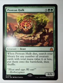 Protean Hulk Ravnica Remastered Regular MTG NM - Image 1