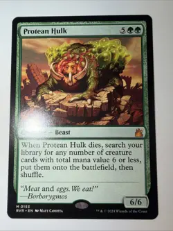 Protean Hulk Ravnica Remastered Regular MTG NM - Image 2