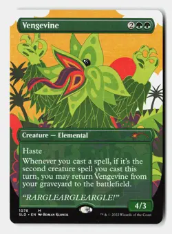 Vengevine 1078 Mythic Secret Lair Drop Series Magic: The Gathering Near Mint - Image 1