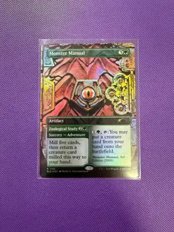 Monster Manual (Rainbow Foil) - 1782 - Secret Lair Drop Series - NM - Image 1