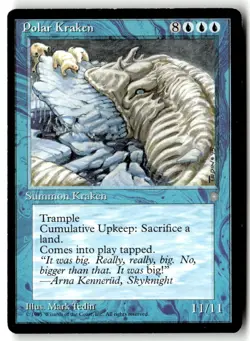 MTG Polar Kraken [ICE - ] MP - Image 2
