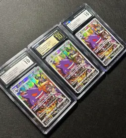 3 Slabs Lot Gengar Lost Origins JP 2022 / 2 CGC 10 and 1 Pristine 10 Pokemon TCG - Image 3