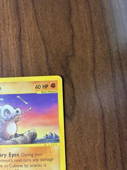 Pokemon TCG Cubone 072/147 Aquapolis e-Reader Common Regular 2002 English MP - Image 4
