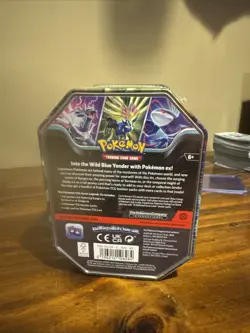 Pokemon TCG Dialga ex Tin Factory Sealed 4 Booster Packs Promo Card - Image 2