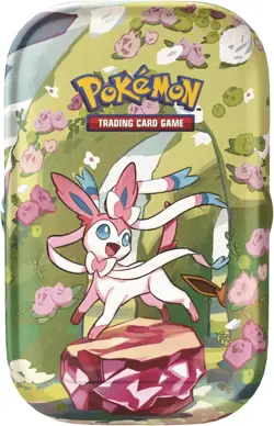 Pokemon Scarlet & Violet PRISMATIC EVOLUTIONS Mini Tin - SLYVEON SEALED - Image 1