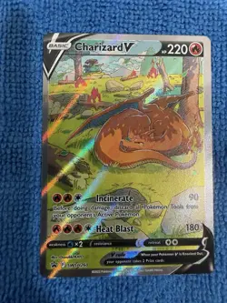 Charizard V Sword & Shield Black Star Promo #SWSH260 - Image 1