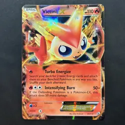 Victini EX 24/113 — Legendary Treasures — Pokemon TCG Ultra Rare — LP - Image 1