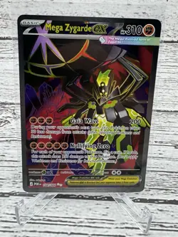 Mega Zygarde ex 104/088 Ultra Rare Perfect Order Pokemon Holo Near Mint - Image 1