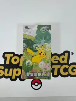 Pokemon TCG Chinese 151C Collect 151 Journey Slim Booster Box Sealed IN STOCK - Image 1