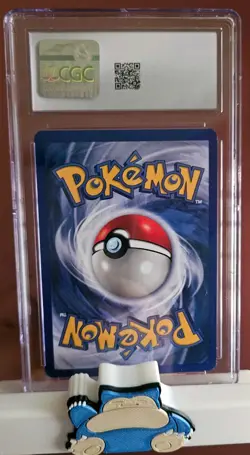 Pokemon TCG Abra 43/102 Base Set Regular English 1999 Common 30 HP CGC 8.5 - Image 2