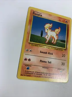 Ponyta 60/102 Pokemon Card Vintage Unlimited Base Set WOTC - Image 4