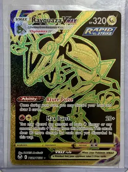 2022 Pokemon Silver Tempest - Rayquza VMAX No. TG29/TG30 NM - Image 1