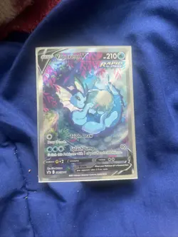VAPOREON V SWSH181 2021 POKEMON VAPOREON VMAX PREMIUM COLLECTION PROMO (Regular) - Image 1