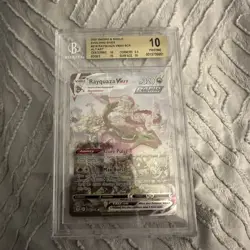 Rayquaza VMAX 218/203 Evolving Skies Alt Art Holo Secret Rare BGS 10 - Image 1