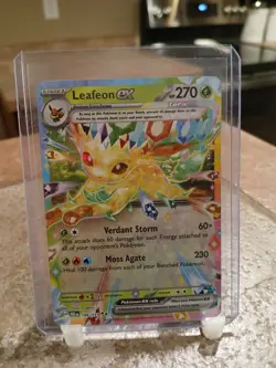 Pokemon TCG Leafeon EX 006/131 Prismatic Evolutions Double (Only 4 JRVISIONS13 - Image 1