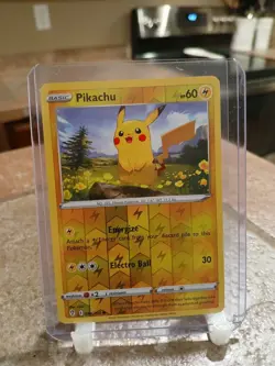 Pokemon TCG Pikachu 049/203 Reverse Holo Evolving Skies (Only 4 JRVISIONS13 ) - Image 1