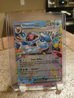 Pokemon TCG Glaceon EX Double Rare Prismatic Evolutions (Only 4 JRVISIONS13 ) - Image 1
