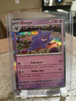 Pokemon TCG SV 151 Gengar 094/165 Holo Rare Pokemon 151 (Only 4 JRVISIONS13 ) - Image 1