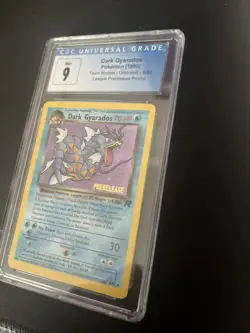 Pokemon Dark Gyarados TCG Prerelease Card 08/82 WOTC Promo Holo - Image 2