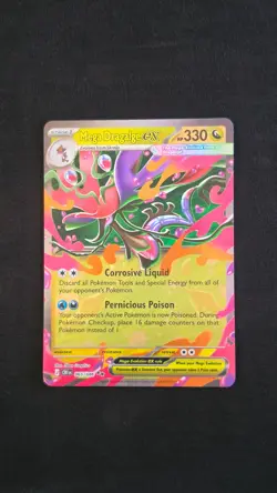 Pokemon - Chaos Rising - Mega Dragalge EX Double Rare 065/086 - Image 1