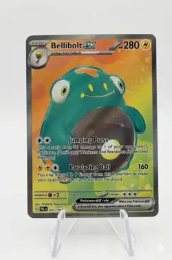 Pokemon TCG Bellibolt ex 237/193 Full Art Ultra Rare Paldea Evolved NM/M - Image 1