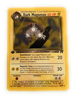 Dark Magneton - Team Rocket 28/82 - 1st Edition - Image 1