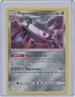 Pokemon - Magnezone - 83/156 - Sun and Moon Ultra Prism Holo Rare - Image 1