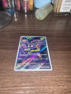 Pokemon TCG 2024 Gastly Temporal Forces IR No. 177/162 NM Condition - Image 1