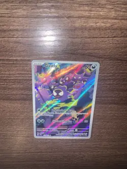 Pokemon TCG 2024 Gastly Temporal Forces IR No. 177/162 NM Condition - Image 2