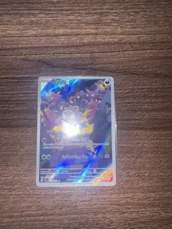Pokemon TCG 2024 Gastly Temporal Forces IR No. 177/162 NM Condition - Image 3