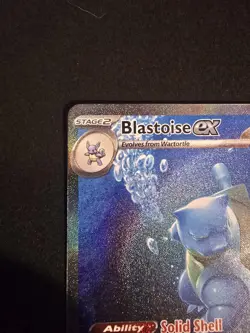 Pokemon TCG Blastoise EX Scarlet & Violet 151 Full Art - Image 5