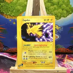 Nintendo Zapdos 44/147 Aquapolis *NON-HOLO* Rare 80 HP English Pokemon TCG 2002 - Image 1