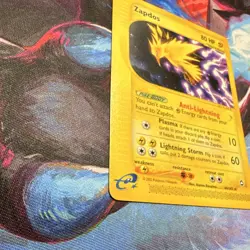 Nintendo Zapdos 44/147 Aquapolis *NON-HOLO* Rare 80 HP English Pokemon TCG 2002 - Image 5