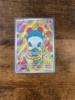 Pokemon Mega Evolution Ascended Heroes Marill Illustration Rare 232/217 - Image 1