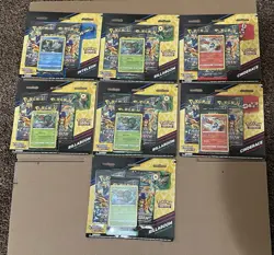 Pokemon TCG Lot Of 7 - Sword & Shield Crown Zenith Pin Collections Sealed New - Image 1