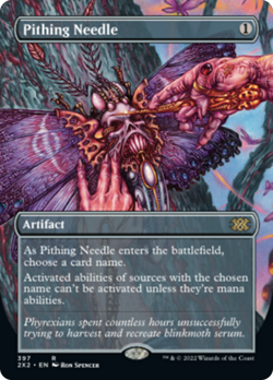 Pithing Needle (Borderless) Double Masters 2022 PLD CARD ABUGames - Image 1