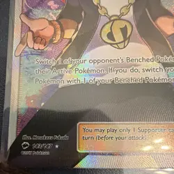 Pokemon TCG Guzma 143/147 SM-Burning Shadows Full Art Holo Ultra Rare ENG - Image 5