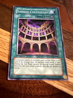 Savage Colosseum SOVR-EN047 1st Edition Common LP + BONUS - Image 1