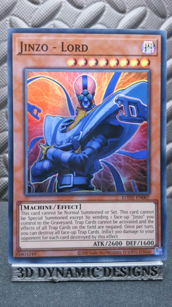 | Yugioh Jinzo - Lord LODT-EN007 Super Rare Light Of Reprint NM/M 🔥 | - Image 1