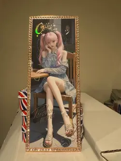 One Piece Coffee Time Perona Diamond Frame Anime Holo Doujin Waifu Card AGC - Image 1