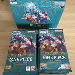 One Piece TCG OP-08 Two Legends English Booster Box Unsealed Box Loose 24 Packs - Image 1