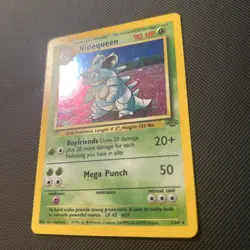 Nidoqueen 7/64 Rare Holo 1999 Jungle Set WOTC Pokemon Card LP - Image 2