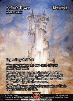 MTG FF Final Fantasy - Kefka's Tower (0007) - Through the Ages FCA - Image 1