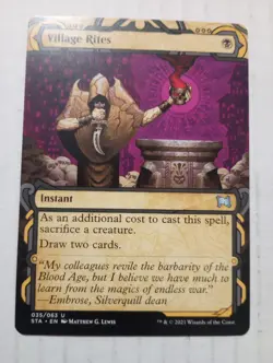Village Rites 035/063 Strixhaven Mystical Archive MTG Uncommon STA - Image 1