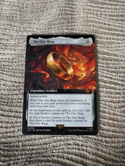 The One Ring (Extended Art) NEAR MINT Condition: Universes Beyond: LOTR: MTG - Image 4