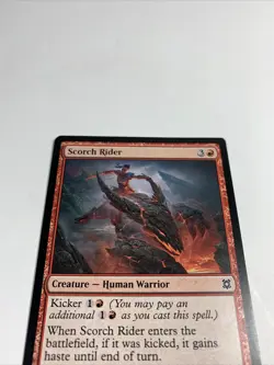 MTG Scorch Rider Zendikar Rising 158/280 Regular Common - Image 3