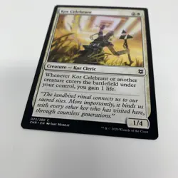 MTG Magic the Gathering Kor Celebrant (22/493) Zendikar Rising NM - Image 4
